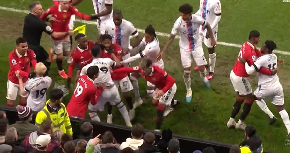 Casemiro, eliminat la Manchester United - Crystal Palace