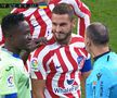 Fază unică în Atletico Madrid - Getafe » VAR-ul a validat golul unui jucător aflat pe banca de rezerve