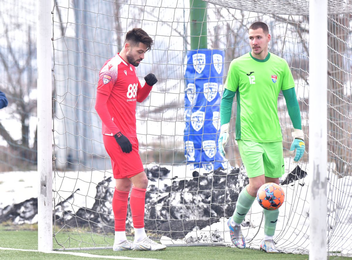 FOTO Dinamo - CS Blejoi 5-0, amical 04.02.2023