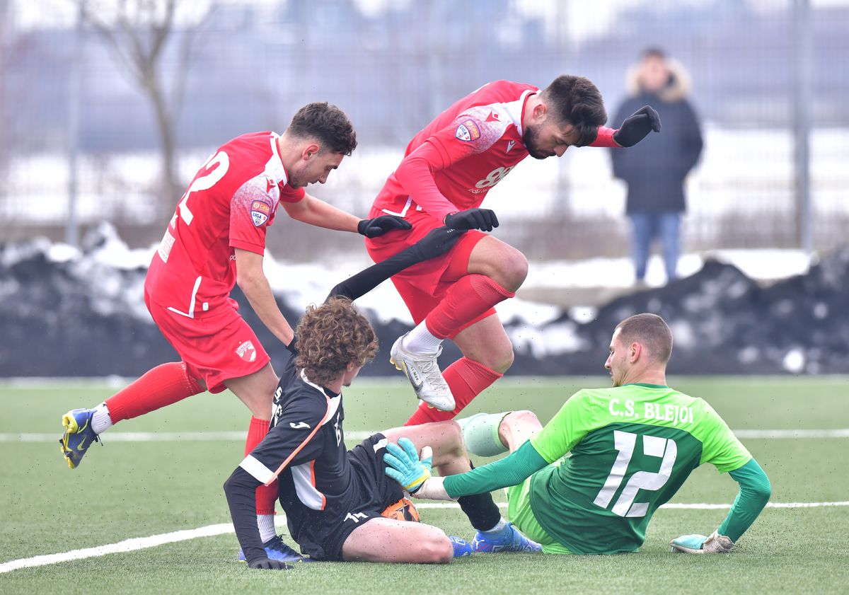 FOTO Dinamo - CS Blejoi 5-0, amical 04.02.2023