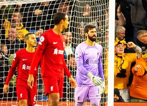 Încă o umiliță pentru Liverpool în Premier League » „Cormoranii”, spulberați de „lupi”