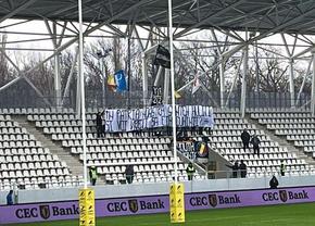 Scandări xenofobe la meciul de rugby România - Polonia + bannerul: „În patria noastră suntem huliți și voi vreți să fim cuminți?”