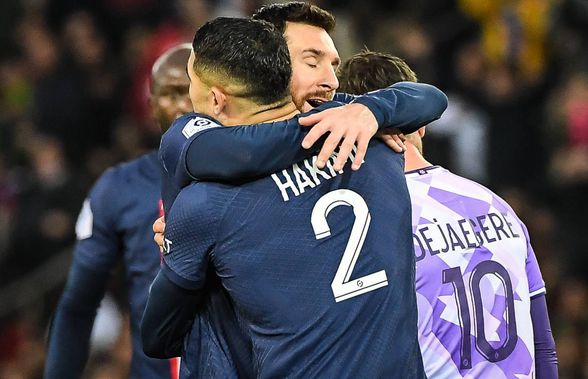 Lionel Messi și Achraf Hakimi i-au adus victoria lui PSG » Kylian Mbappe și Neymar, absenți