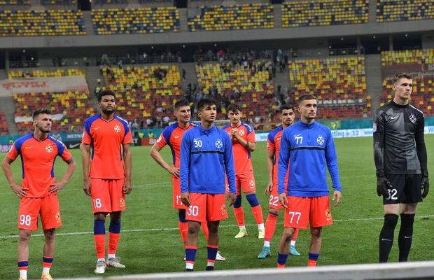 Jucătorul de la FCSB s-a accidentat chiar înaintea derby-ului cu CFR și nu a mai făcut deplasarea la Cluj!
