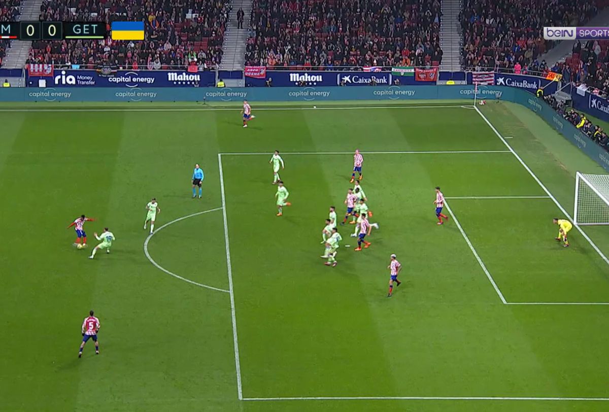 Gol Correa în Atletico - Getafe