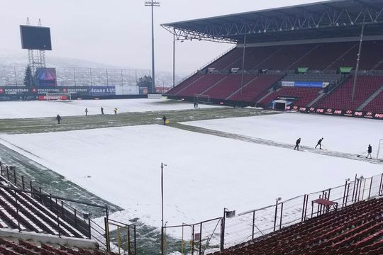 Oficialii lui CFR Cluj fac eforturi pentru ca derby-ul cu FCSB să se joace în cele mai bune condiții.