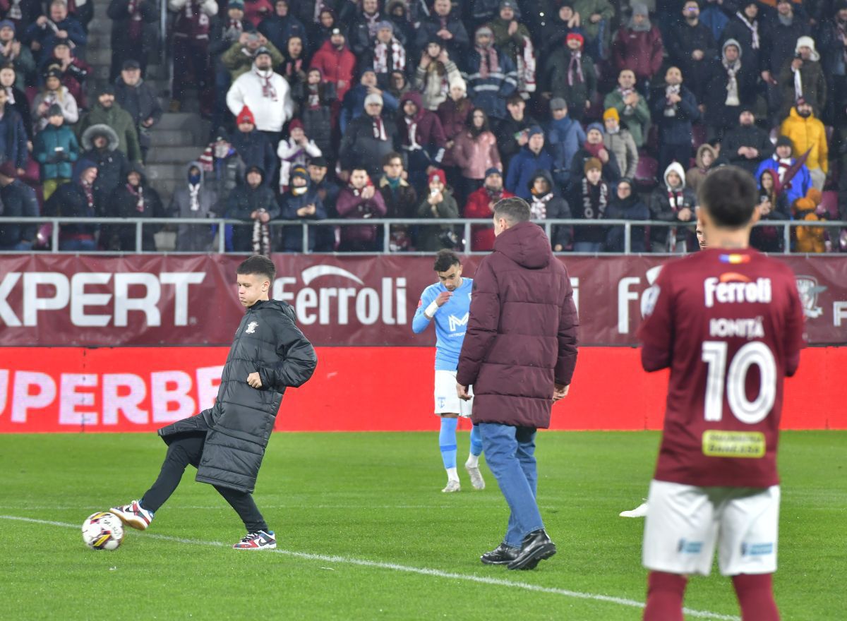 Marko Dugandzic, „transformat” în Messi de galeria Rapidului: „Incredibili!”