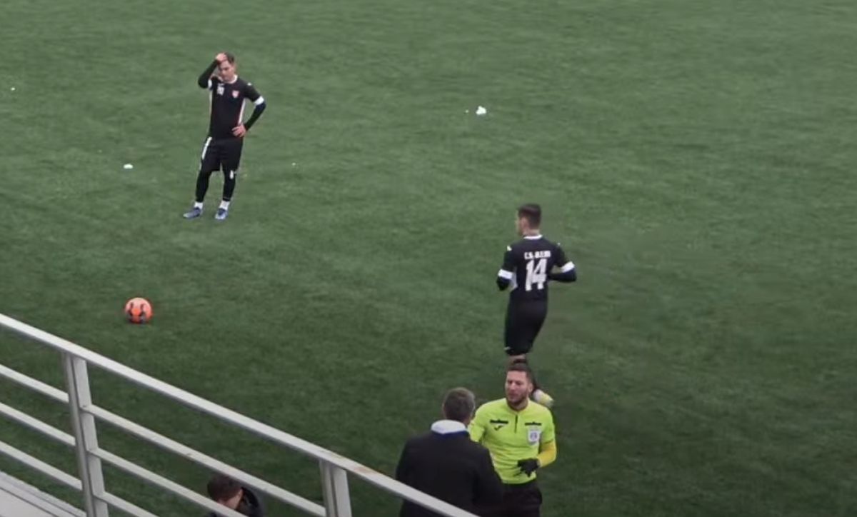 Scandal la Dinamo - CS Blejoi » Ovidiu Burcă, apostrofat de un oficial al formației din Liga 3: „Ăla e jucătorul meu. Vezi-ți de echipa ta!”