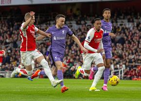 Arsenal - Liverpool, în etapa #23 din Premier League. Deschidere de scor în minutul 14
