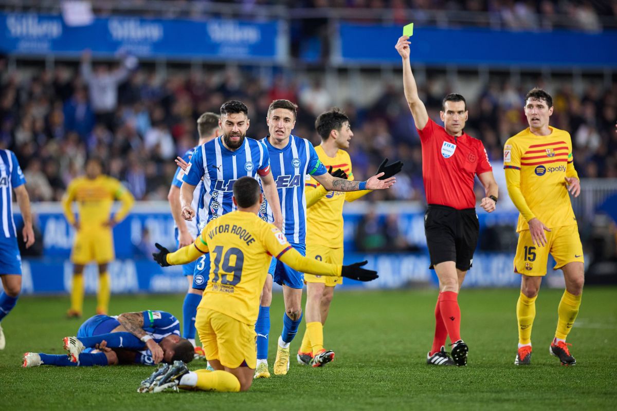 „Imaginile vorbesc de la sine” » Fotbalistul lui Deportivo Alaves e acuzat că minte, după eliminarea din Alaves - Barcelona