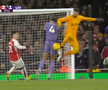 Gafa lui Alisson în Arsenal - Liverpool