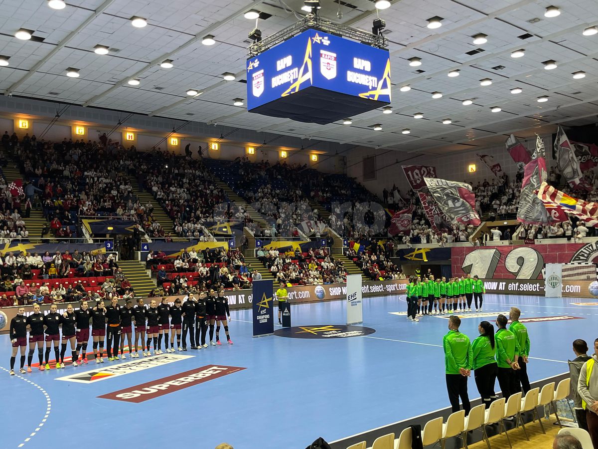 Rapid - Ferencvaros, în Liga Campionilor la handbal feminin