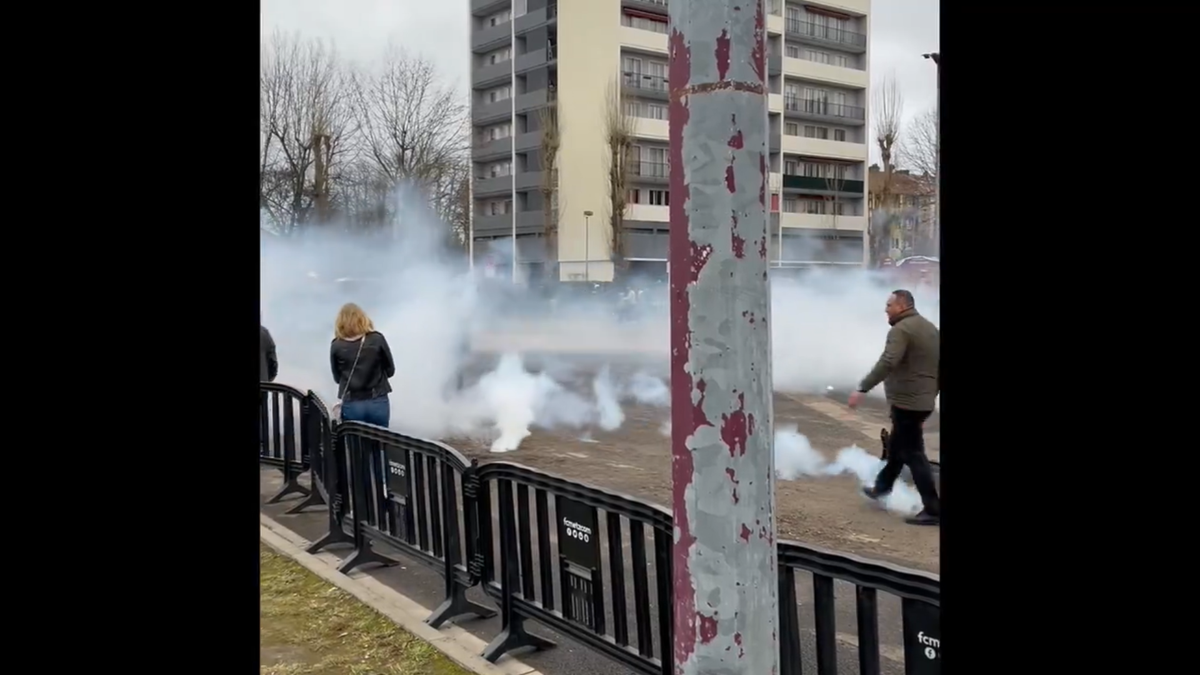 Haos pe străzile din Metz