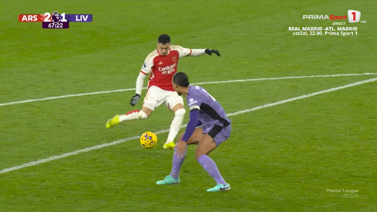 Gafa lui Alisson în Arsenal - Liverpool