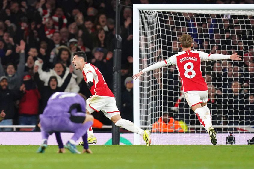 Arsenal a câștigat cu Liverpool, scor 3-1, în etapa #23 din Premier League, și a dinamitat lupta la titlu. Cele două se luptă pentru trofeu cu Manchester City/ foto Imago Images