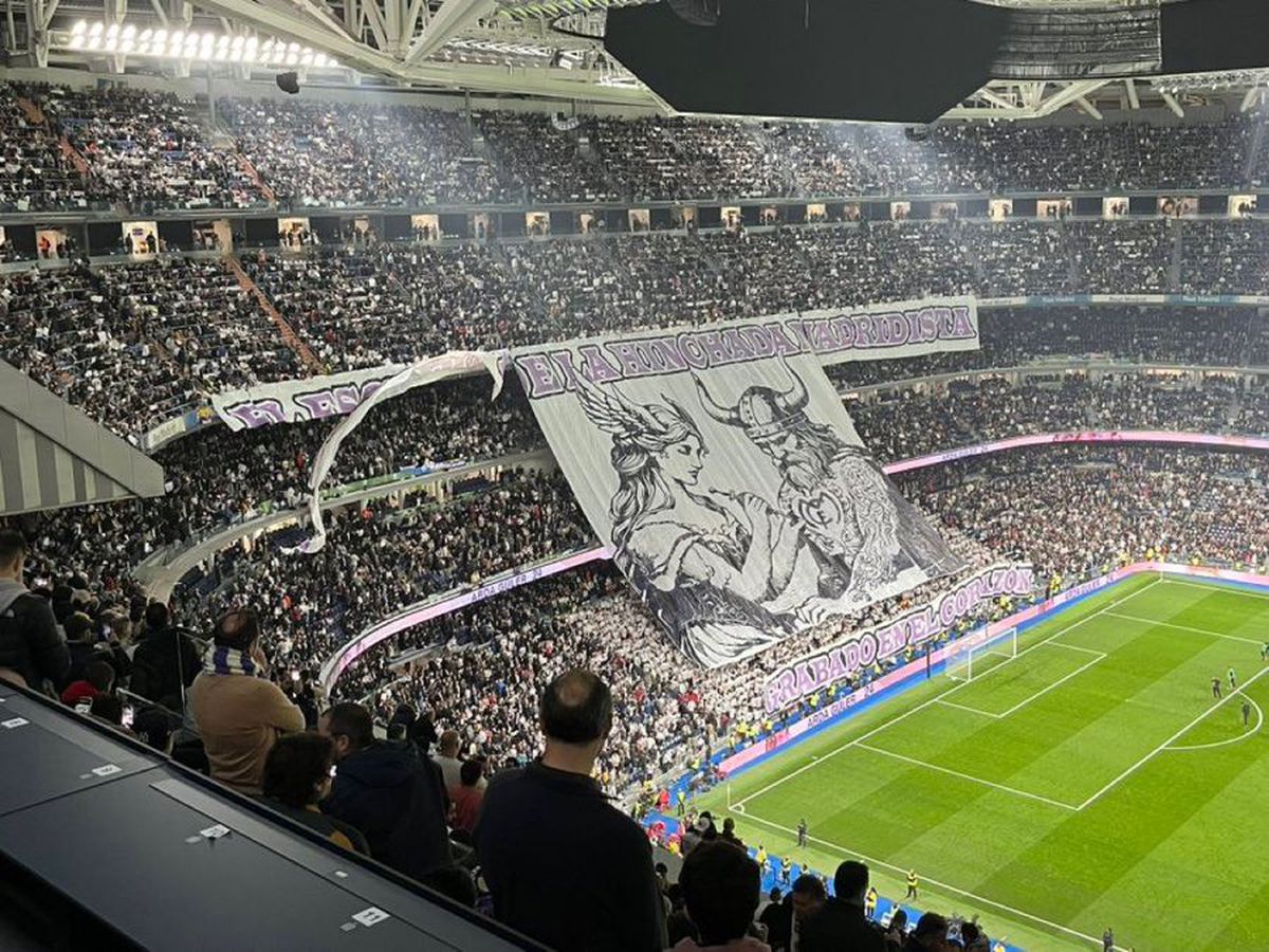 Scenografii spectaculoase în Real Madrid - Atletico Madrid și Inter - Juventus