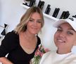 Simona Halep și Valeria Dafinoiu / FOTO: Instagram