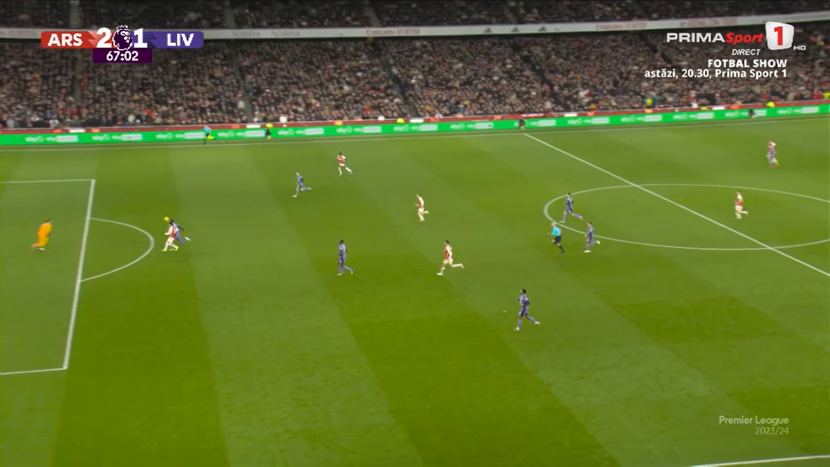 Gafe de cascadorii râsului în Arsenal - Liverpool » Ce a putut să facă Alisson