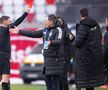 Arbitrajul lui Istvan Kovacs i-a scos din minți pe covăsneni / FOTO: Raed Krishan