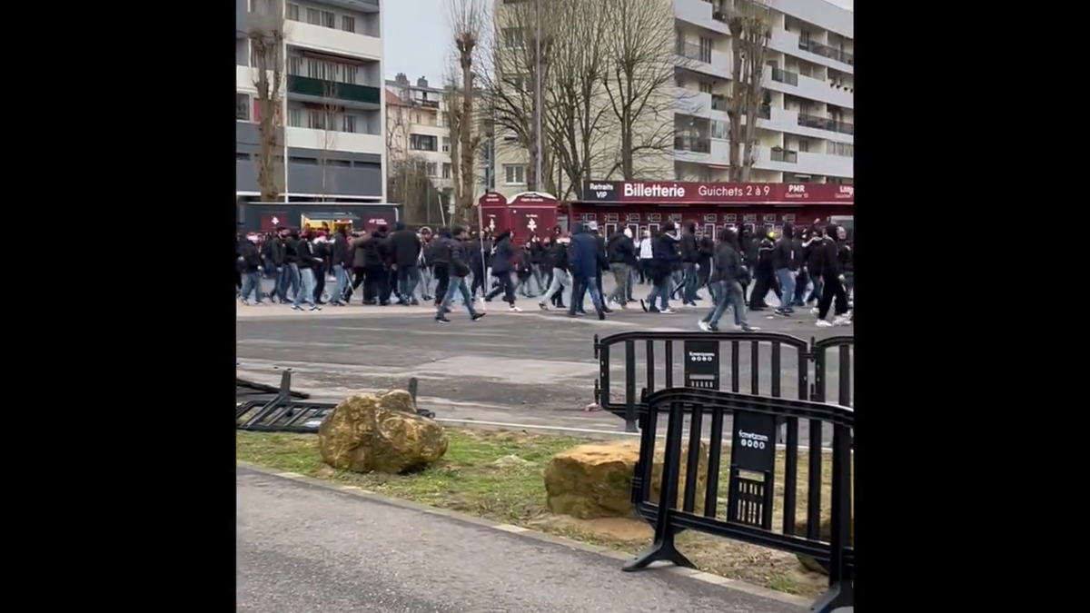 Haos pe străzile din Metz