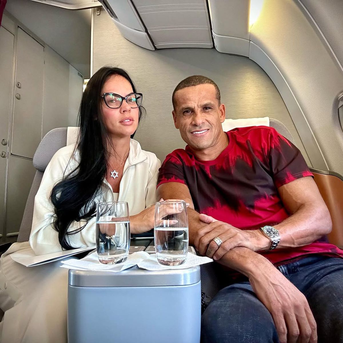 Rivaldo și-a adus și cei doi băieți mai mici la Farul!