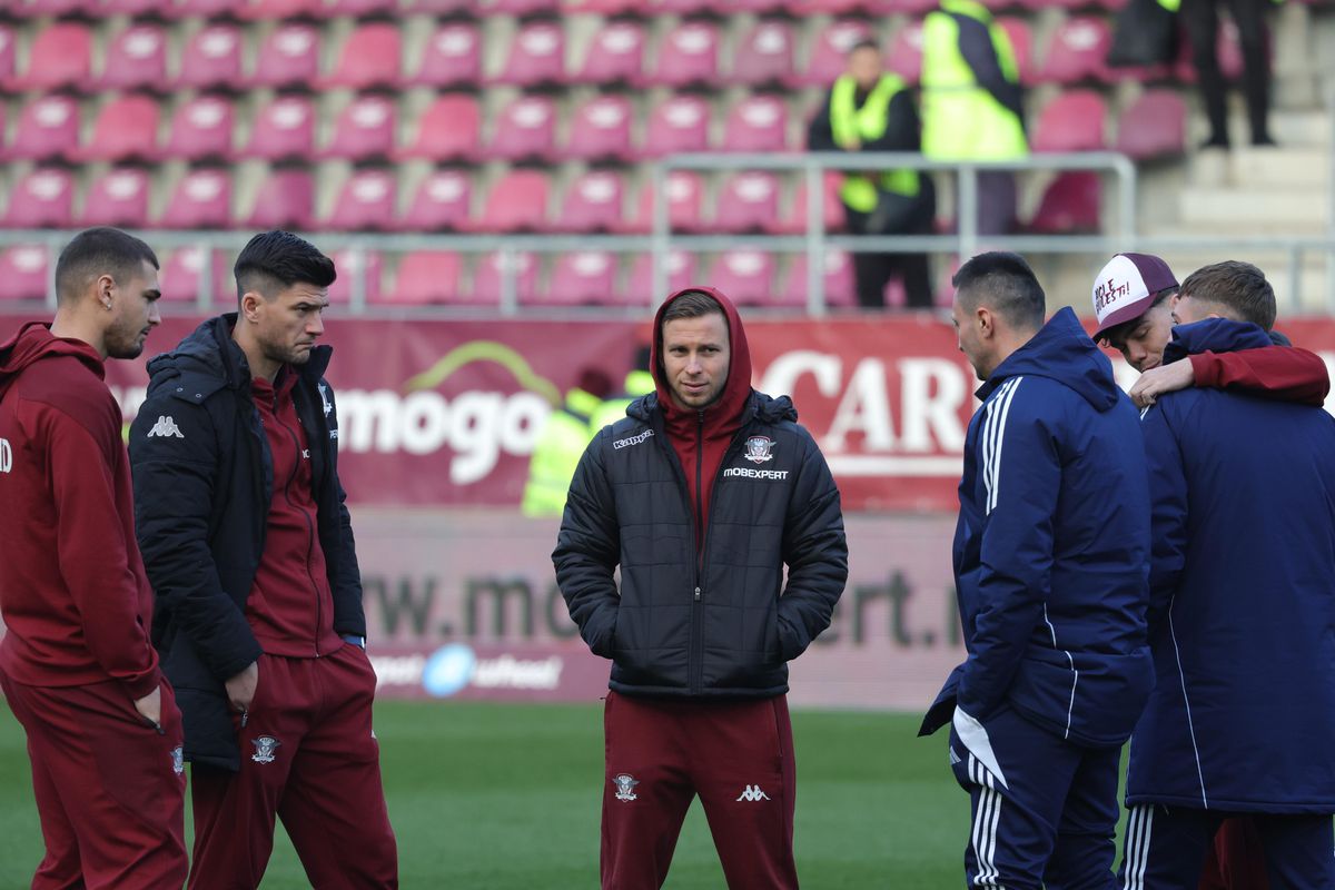 Rapid - Unirea Slobozia, imagini înainte de meci