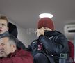 Dan Șucu la pauza meciului dintre Rapid și Unirea Slobozia / Foto: Ionuț Iordache GSP