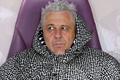 Marius Șumudică în timpul meciului Rapid - Unirea Slobozia 2-1 / foto: Ionuț Iordache (GSP)