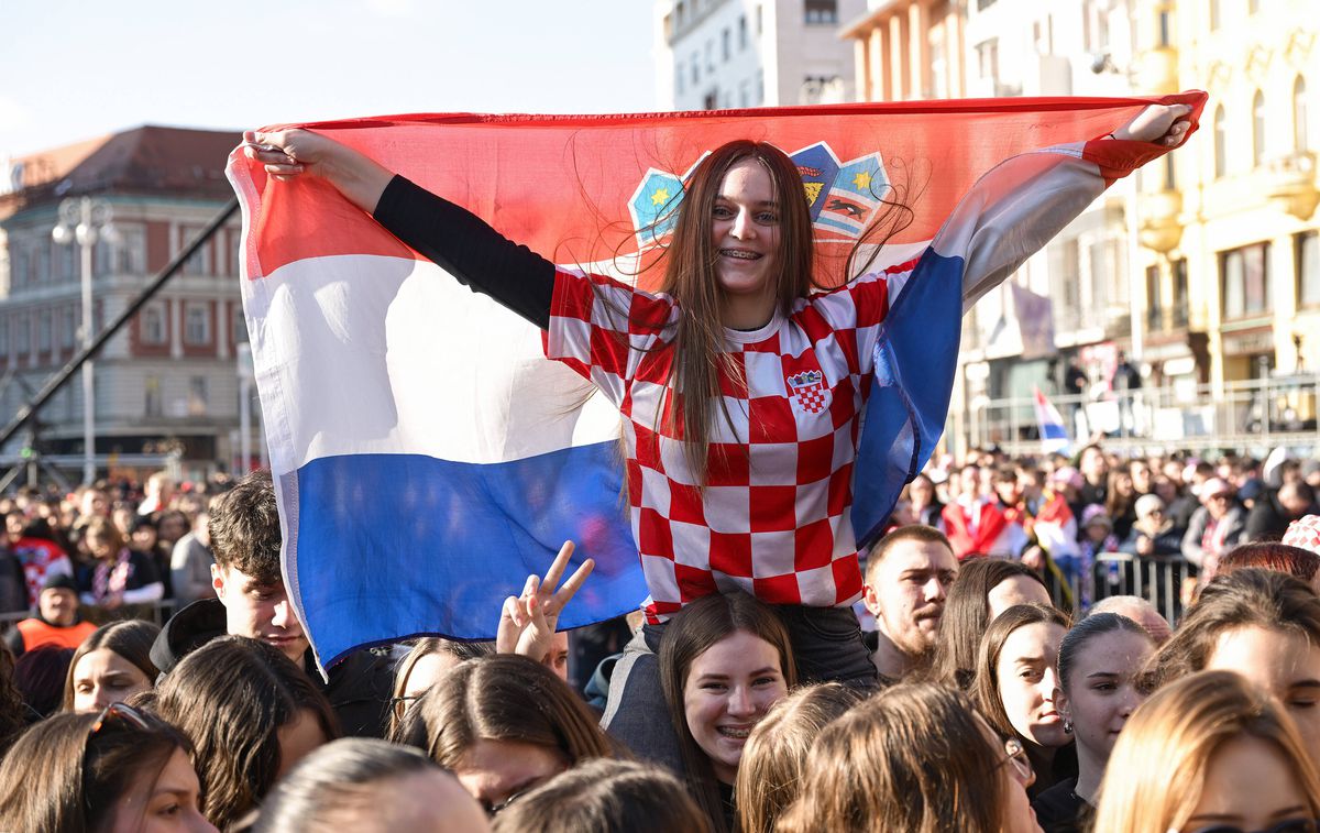 Primirea handbaliștilor croați, vicecampioni mondiali