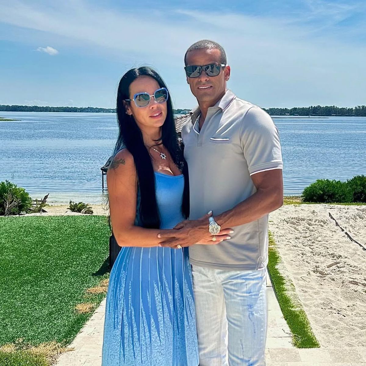 Rivaldo și-a adus și cei doi băieți mai mici la Farul!