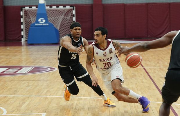 Finalul etapei a 19-a în Liga Națională: Kadre Gray, MVP în cel mai lung meci din istoria baschetului românesc! Cum arată clasamentul