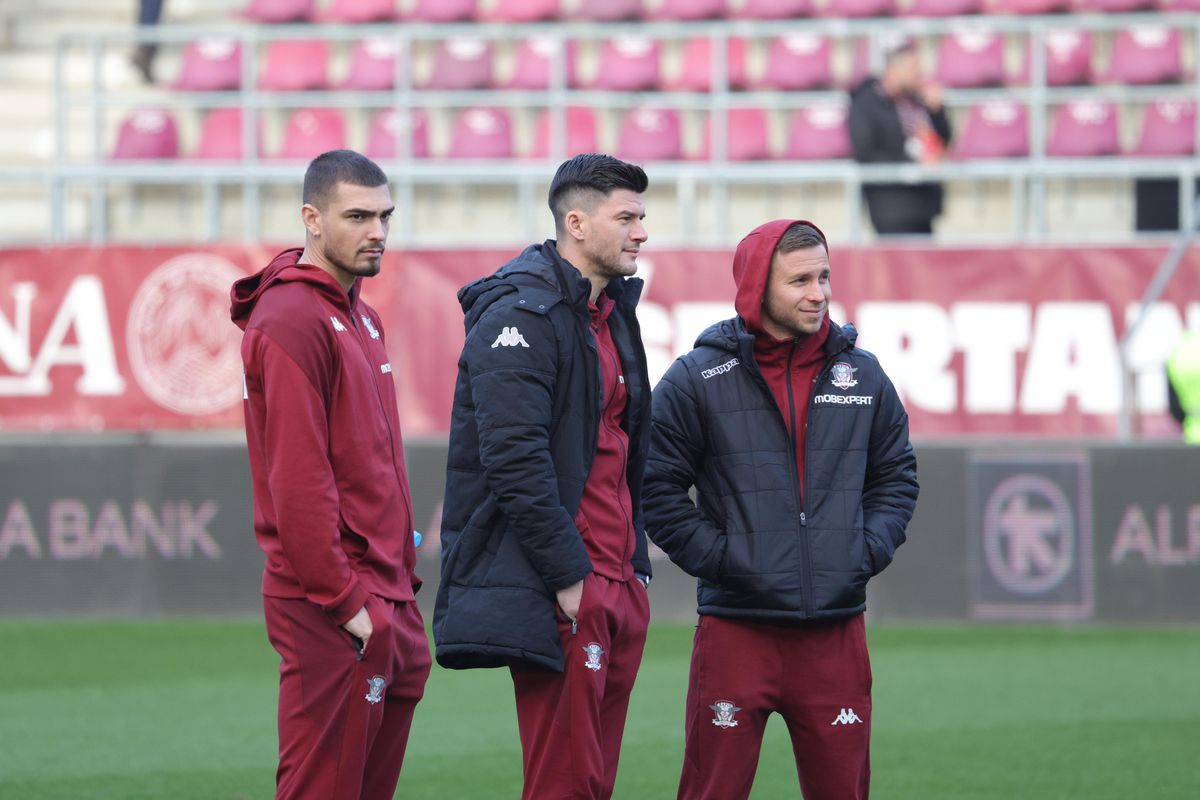 Rapid - Unirea Slobozia, imagini înainte de meci