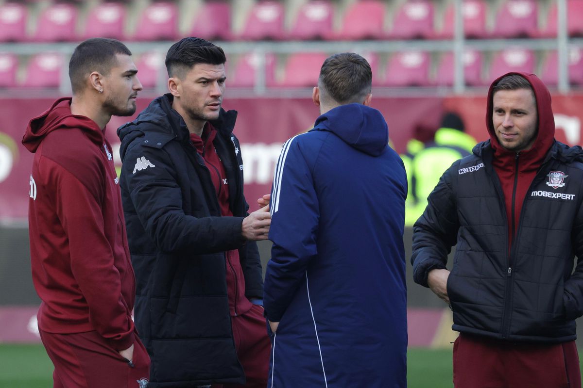 Rapid - Unirea Slobozia, imagini înainte de meci