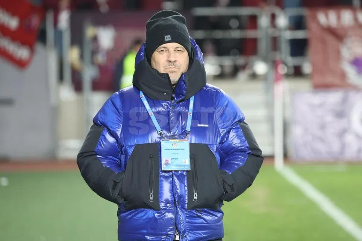 Marius Șumudică s-a ținut de promisiune! Geaca nouă cu care a apărut în Giulești: prețul e uriaș