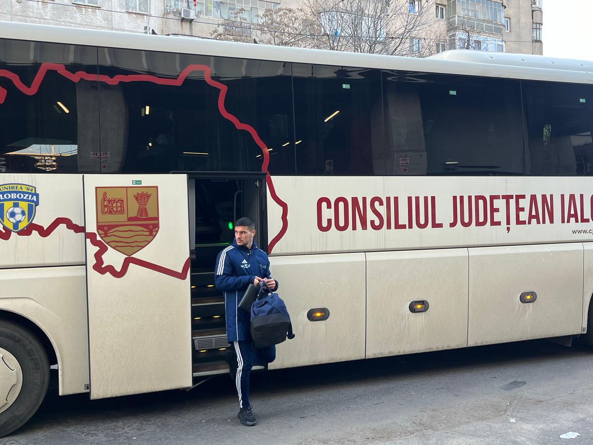 Rapid - Unirea Slobozia, imagini înainte de meci