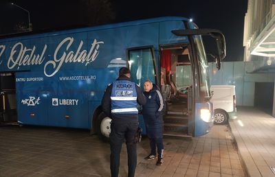 Moment halucinant înainte de Dinamo - Oțelul » Gălățenii, puși să parcheze la un kilometru distanță