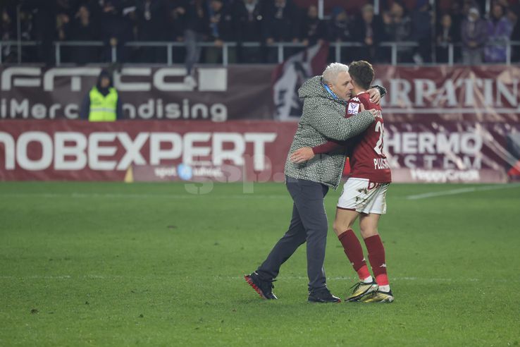 Cum au sărbătorit giuleștenii golul decisiv din Rapid - Slobozia / FOTO: Ionuț Iordache (GSP.ro)