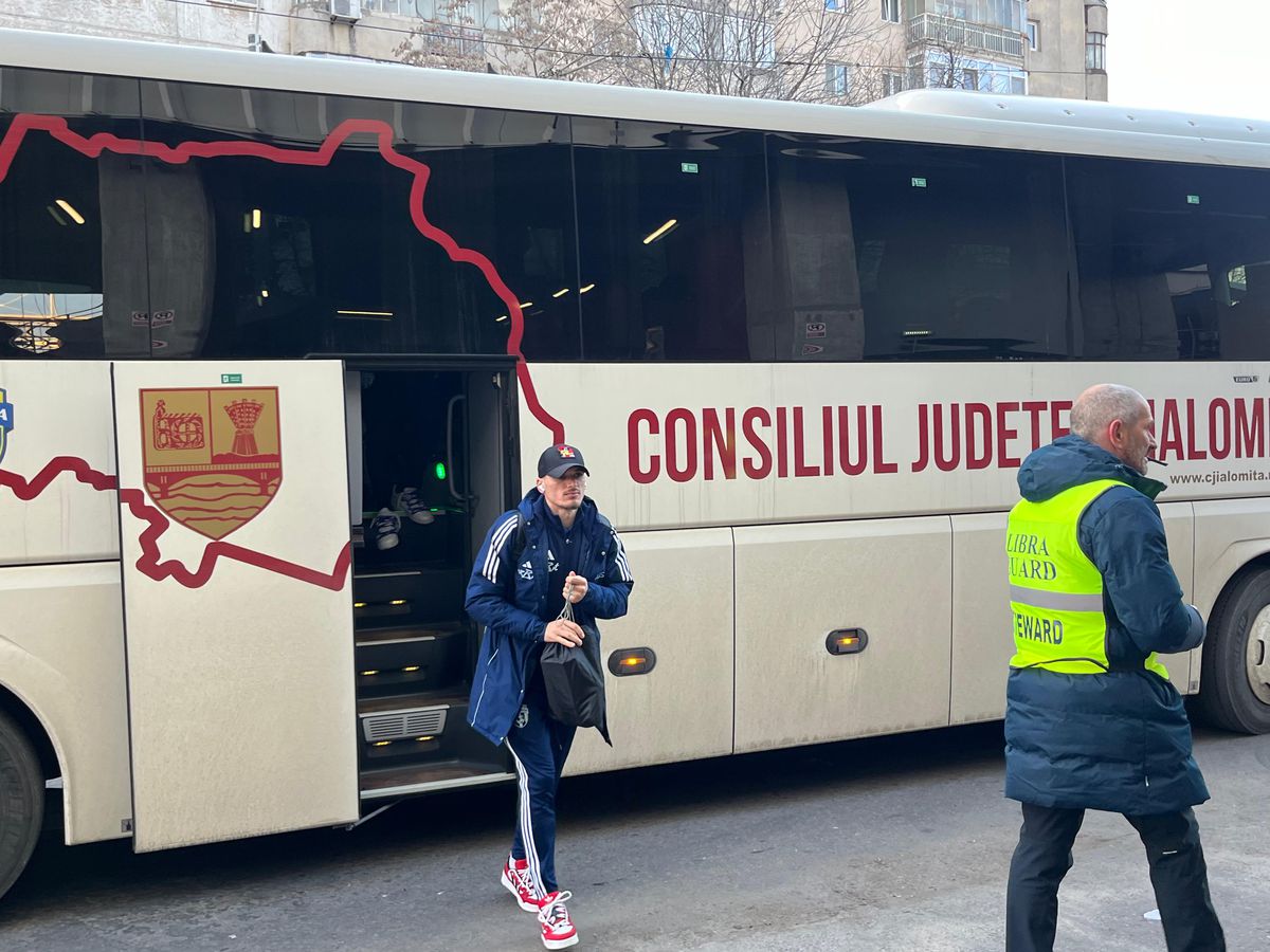 Rapid - Unirea Slobozia, imagini înainte de meci