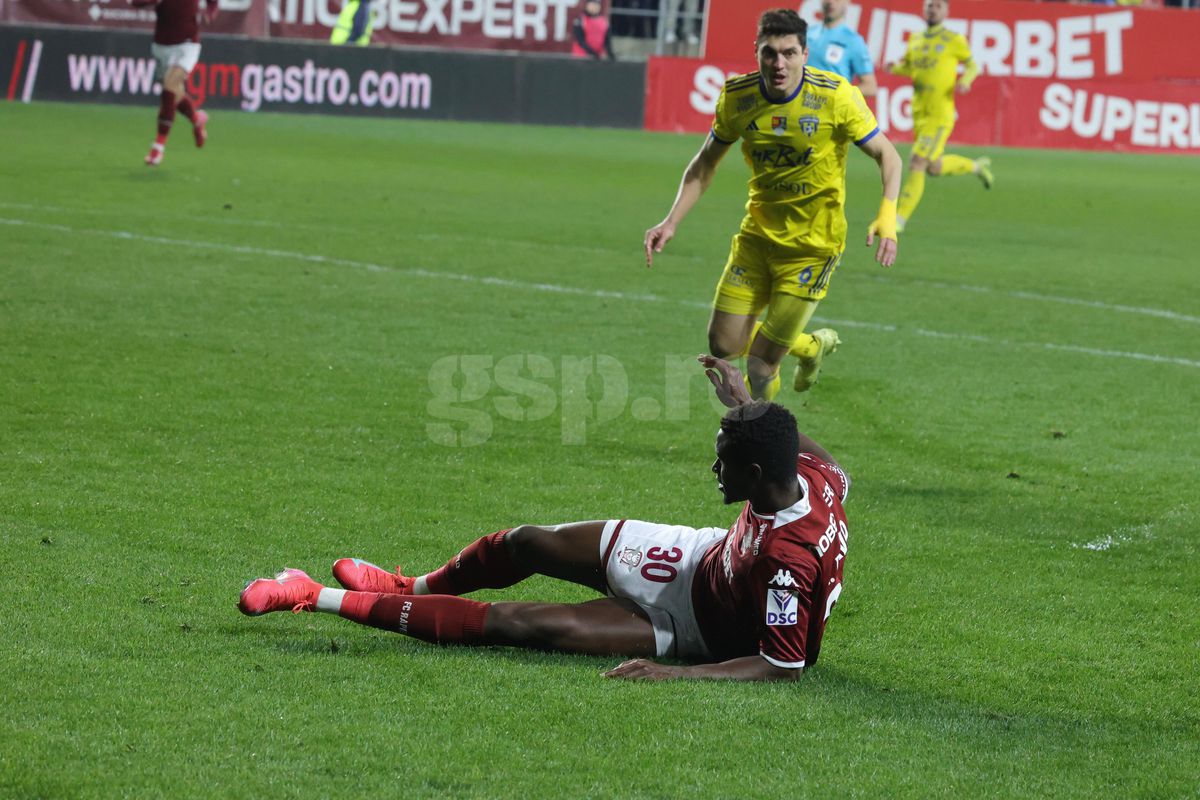 Ankeye la debutul la Rapid / Foto: Ionuț Iordache GSP