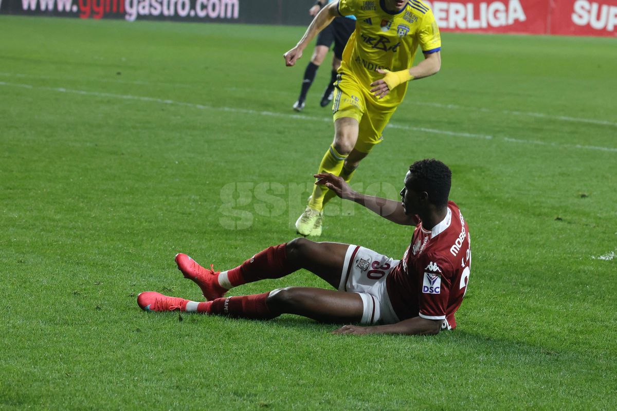 Ankeye la debutul la Rapid / Foto: Ionuț Iordache GSP