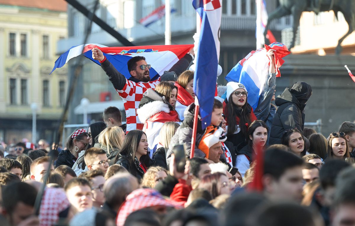 Primirea handbaliștilor croați, vicecampioni mondiali