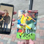 Polonezul a obținut un autograf și o poză cu Viorel Moldovan / FOTO: Carmen Dumitru (GSP)
