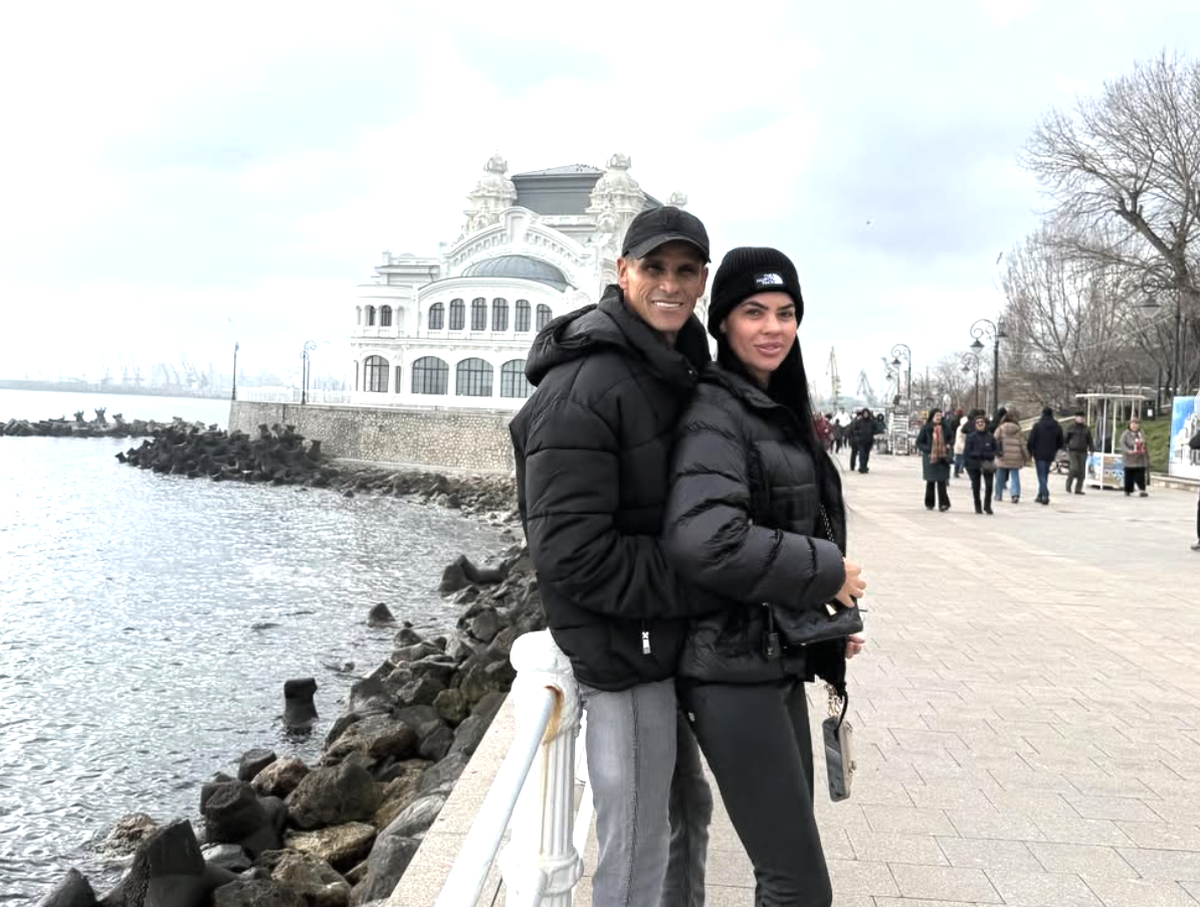 Rivaldo și-a adus și cei doi băieți mai mici la Farul!