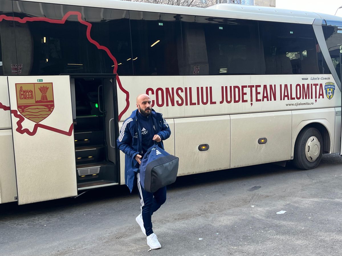 Rapid - Unirea Slobozia, imagini înainte de meci