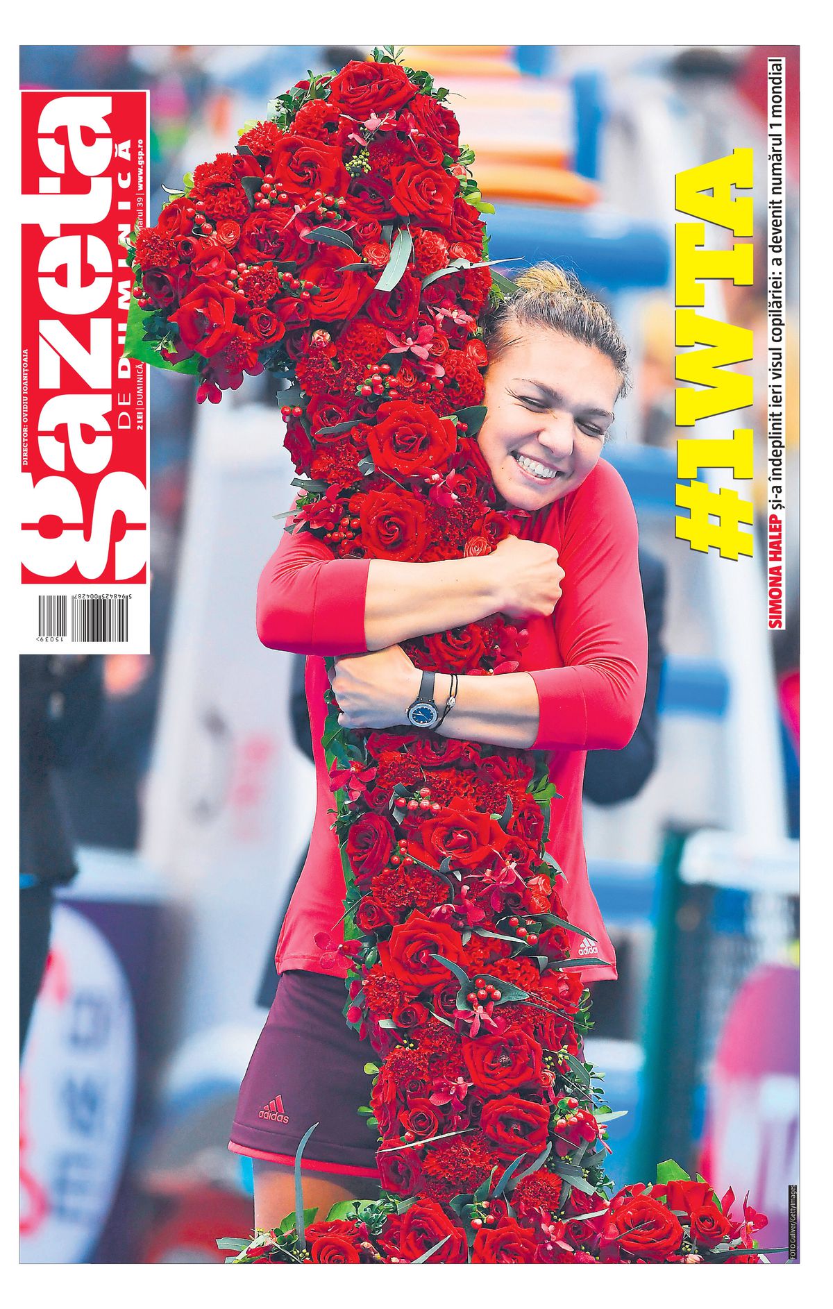 Cariera Simonei Halep în zece prime pagini din Gazeta Sporturilor