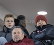 Dan Șucu la pauza meciului dintre Rapid și Unirea Slobozia / Foto: Ionuț Iordache GSP