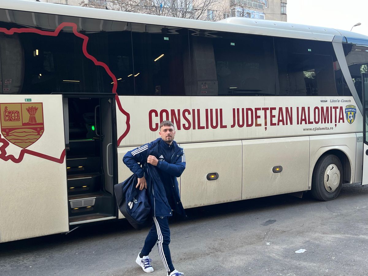 Rapid - Unirea Slobozia, imagini înainte de meci