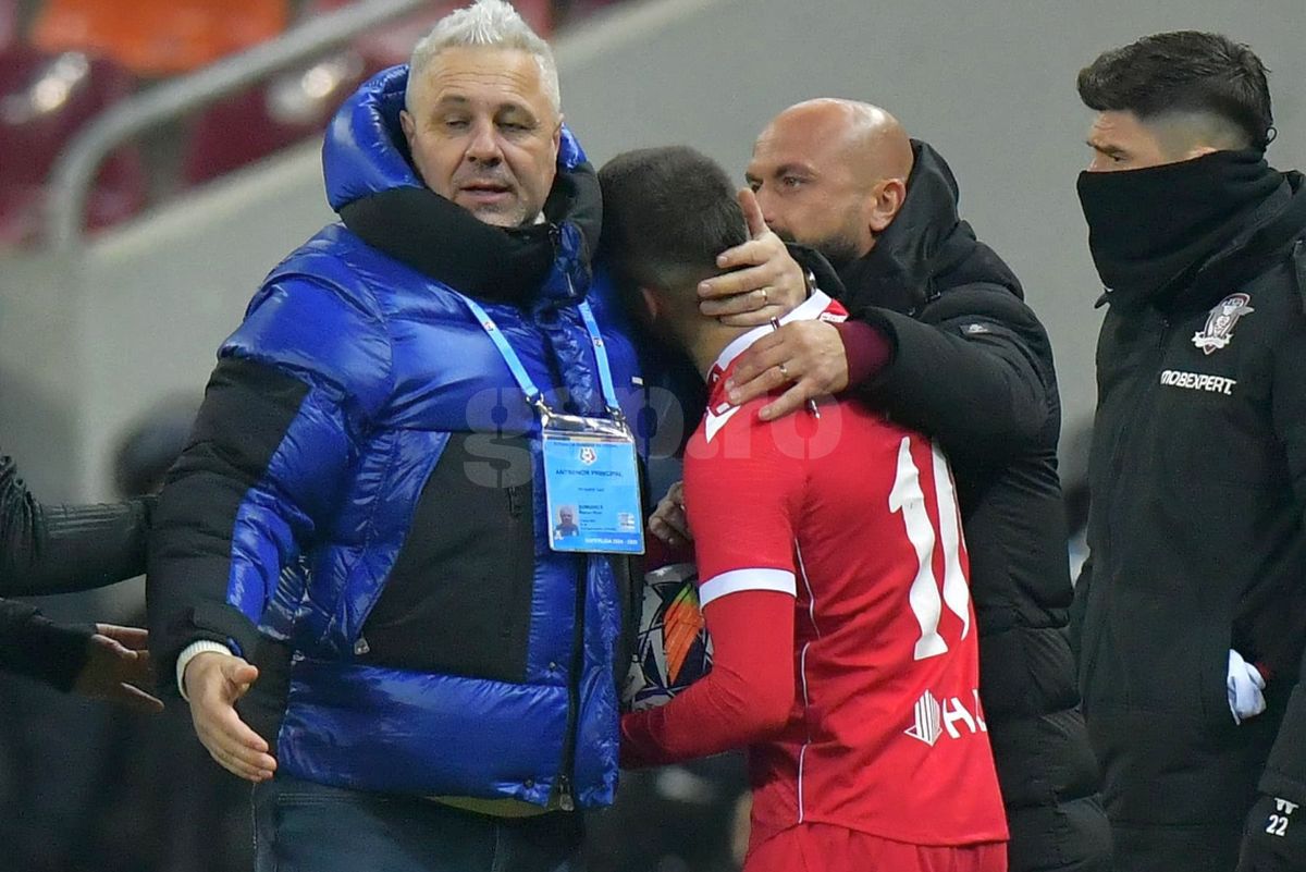 Gestul lui Marius Șumudică, imediat după golul primit de Rapid cu Unirea Slobozia