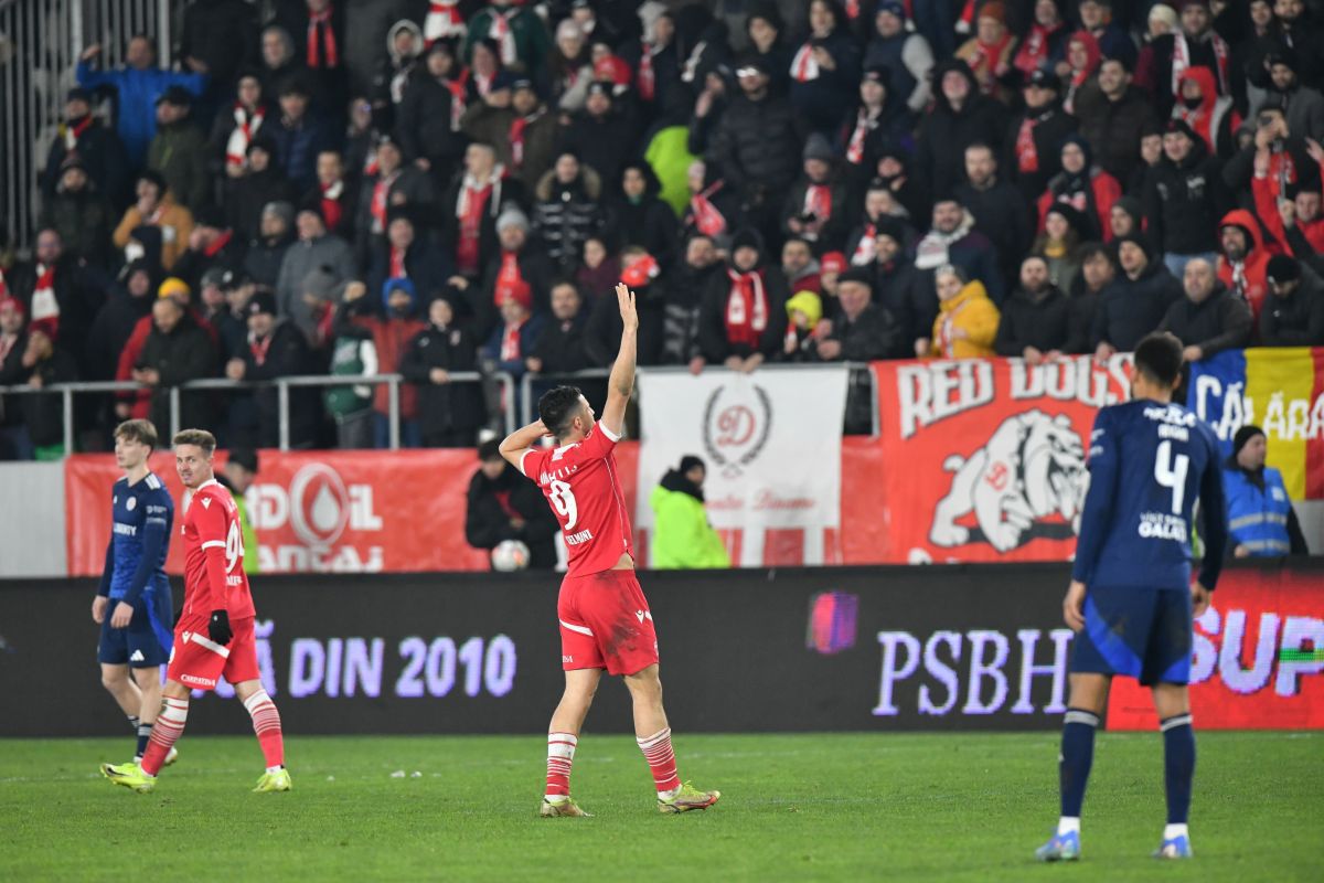 Final dramatic în Dinamo - Oțelul » GOLUL victoriei a venit în minutul 90+8, după un penalty dictat de VAR
