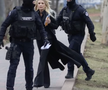 Laura Vicol, reținută de DIICOT în scandalul Nordis / FOTO: Captură TV